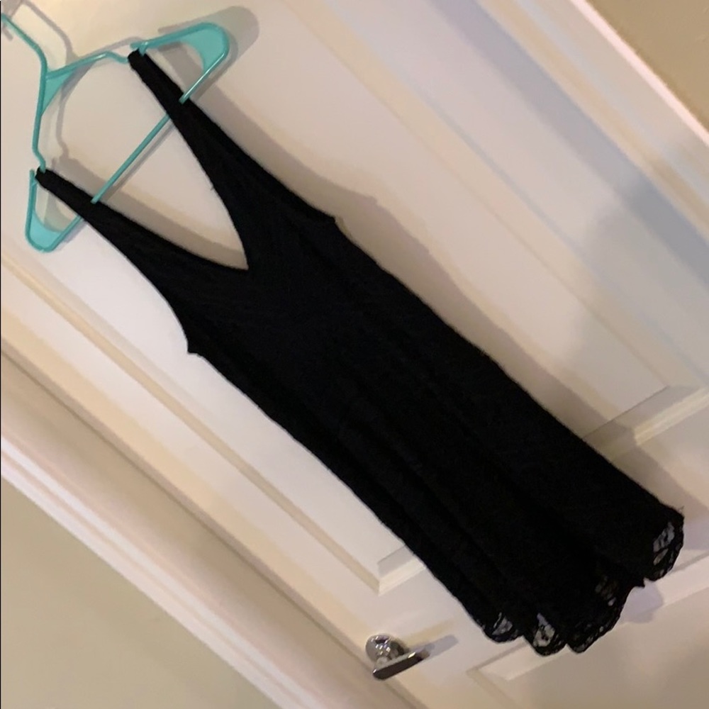 Forever 21 Black Lace Dress Size Large
